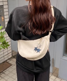 link lot（リンクロット）の「【新色追加】【男女兼用】ハーフムーン ワンショルダーバッグ PU素材 ナイロン素材（ショルダーバッグ）」