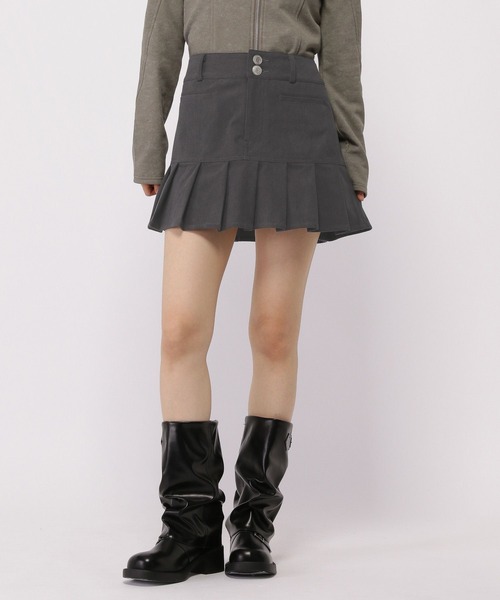 3.3 Field Trip （3.3フィールドトリップ）の「3.3 Field Trip／コーデュロイスカート（スカート・レディース・ブラウン/チャコール・FREE）」の7枚目の写真