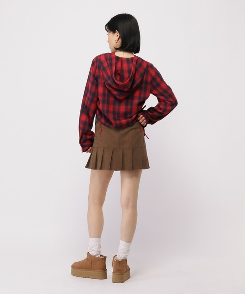 3.3 Field Trip （3.3フィールドトリップ）の「3.3 Field Trip／コーデュロイスカート（スカート・レディース・ブラウン/チャコール・FREE）」の11枚目の写真