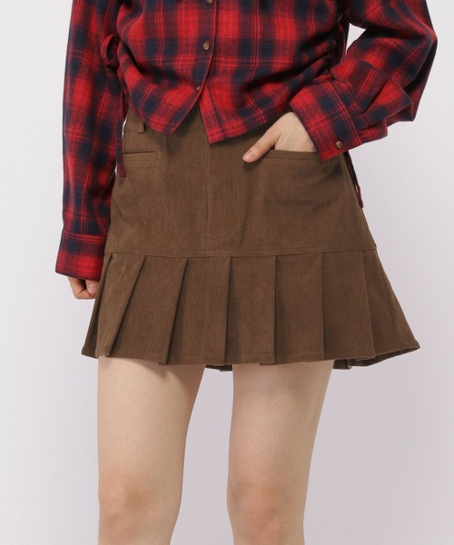 3.3 Field Trip （3.3フィールドトリップ）の「3.3 Field Trip／コーデュロイスカート（スカート・レディース・ブラウン/チャコール・FREE）」の14枚目の写真