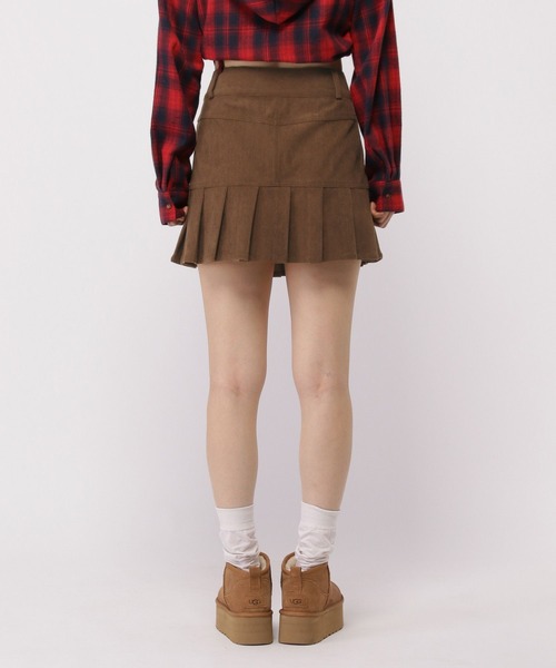 3.3 Field Trip （3.3フィールドトリップ）の「3.3 Field Trip／コーデュロイスカート（スカート・レディース・ブラウン/チャコール・FREE）」の18枚目の写真