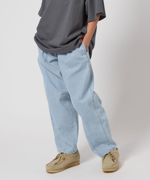 ストレッチ デニム カーブパンツ / キッズ 100cm-160cm - ストレッチ