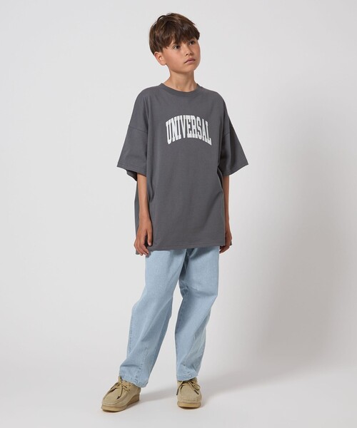 green label relaxing（グリーンレーベルリラクシング）の「ストレッチ デニム カーブパンツ / キッズ  100cm-160cm - ストレッチ -（デニムパンツ・キッズ・ライトブルー/ブラック/コバルトブルー・140cm/120cm/150cm/160cm/100cm/110cm/130cm）」の15枚目の写真