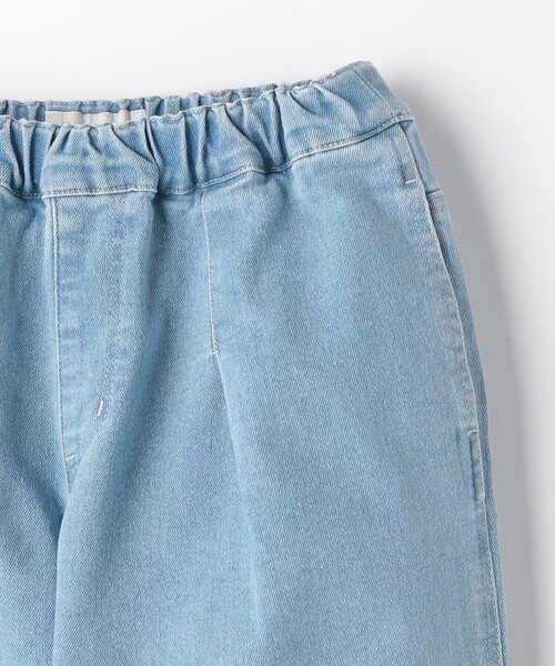 green label relaxing(グリーンレーベルリラクシング)の「ストレッチ デニム カーブパンツ / キッズ 100cm-160cm - ストレッチ -(デニムパンツ・キッズ・ライトブルー/ブラック/コバルトブルー・140cm/120cm/150cm/160cm/100cm/110cm/130cm)」の19枚目の写真