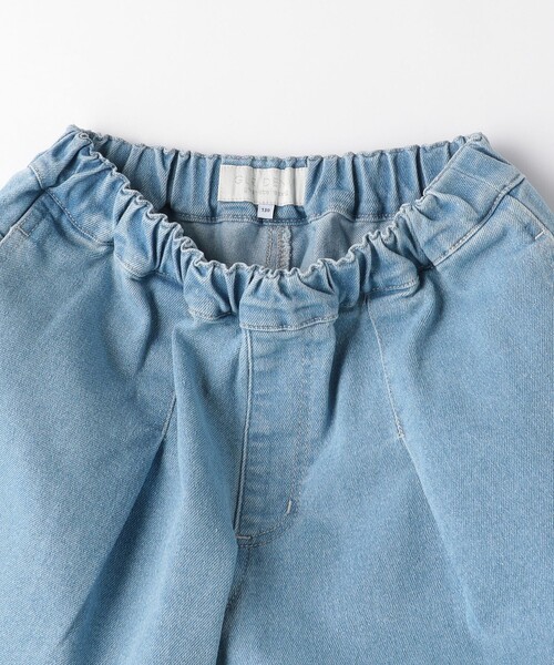 green label relaxing(グリーンレーベルリラクシング)の「ストレッチ デニム カーブパンツ / キッズ 100cm-160cm - ストレッチ -(デニムパンツ・キッズ・ライトブルー/ブラック/コバルトブルー・140cm/120cm/150cm/160cm/100cm/110cm/130cm)」の20枚目の写真