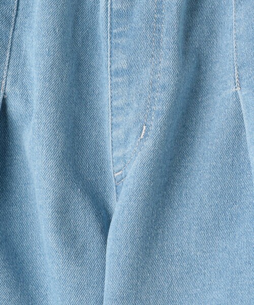 green label relaxing(グリーンレーベルリラクシング)の「ストレッチ デニム カーブパンツ / キッズ 100cm-160cm - ストレッチ -(デニムパンツ・キッズ・ライトブルー/ブラック/コバルトブルー・140cm/120cm/150cm/160cm/100cm/110cm/130cm)」の21枚目の写真
