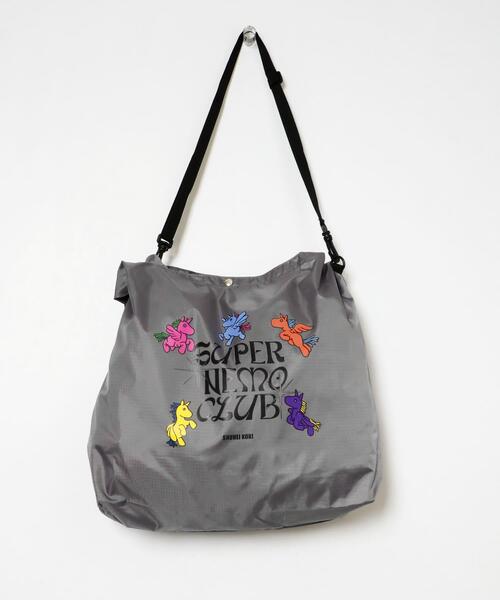 SENSE OF PLACE by URBAN RESEARCH（センスオブプレイスバイアーバンリサーチ）の「『別注』SHUHEI KOKI×SENSE OF PLACE　ショルダーバッグ（ショルダーバッグ・メンズ・グレー・ONE）」の5枚目の写真