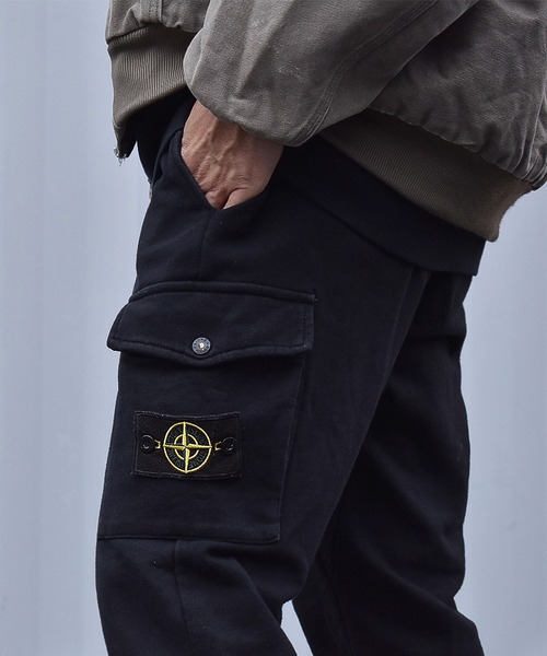VINTAGE(ヴィンテージ)の「【ヴィンテージ古着】STONE ISLAND スウェットパンツ(スウェットパンツ・メンズ・ブラック・MEDIUM)」の12枚目の写真