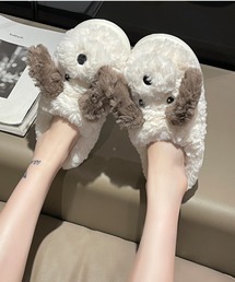 SHEPP（シープ）の「わんちゃんモコモコルームシューズ（ルームシューズ/スリッパ）」
