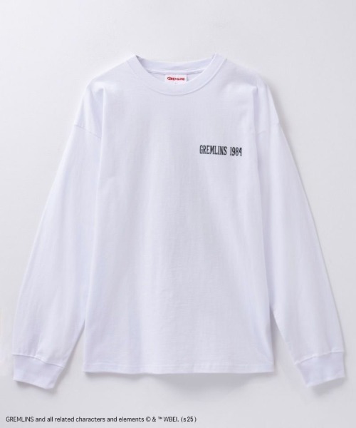 Mac-House（マックハウス）の「【GREMLINS/グレムリン】 長袖Tシャツ（Tシャツ/カットソー・メンズ・ホワイト系/グレー系/グレー系1/ホワイト系1・L/M）」の18枚目の写真