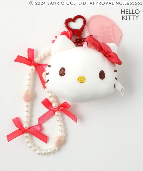sanrio(サンリオ)の「【サンリオ】マスコット付きビーズストラップ(チャーム・キッズ・パープル/レッド/ブルー/イエロー・FREE)」の4枚目の写真