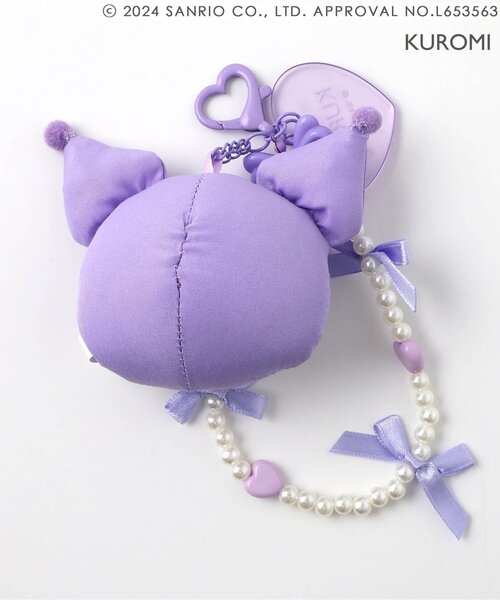 sanrio(サンリオ)の「【サンリオ】マスコット付きビーズストラップ(チャーム・キッズ・パープル/レッド/ブルー/イエロー・FREE)」の6枚目の写真