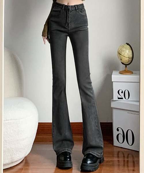 ORIMI フレアデニム CIAOPANIC TYPY｜【KIDS】【TYPY DENIM】甘織り裾フリンジフレア