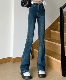 blackdia ocean（ブラックダイヤオーシャン）の「blackdia ocean フレアデニムパンツ（デニムパンツ）」