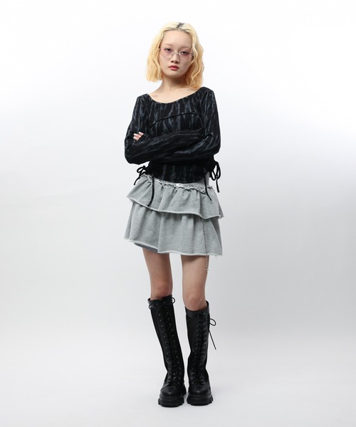 SPIRALGIRL ティアードスカート ティアードスカート SPIRALGIRL│SPIRALGIRL ｜スパイラルガール