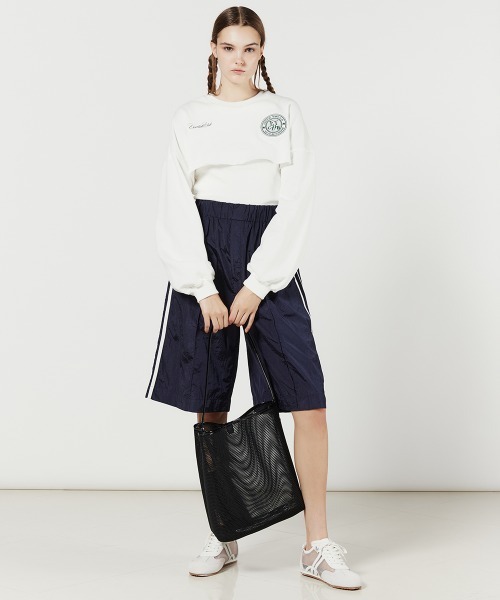 DOUBLE STANDARD CLOTHING(ダブルスタンダードクロージング)の「メッシュエナメルトートバッグ(トートバッグ・レディース・ブラック・FREE)」の9枚目の写真