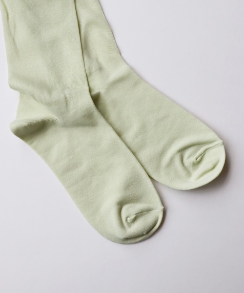 TAWARA(タワラ)の「くしゅのび エアーハイソックス1P(ソックス/靴下・レディース・ミント/コーラル/グレー/ライトグレー・S)」の12枚目の写真