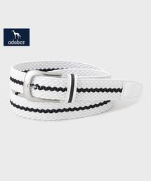 adabat | 【新レーベル ADABAT NAVY】ラインメッシュベルト(ベルト)