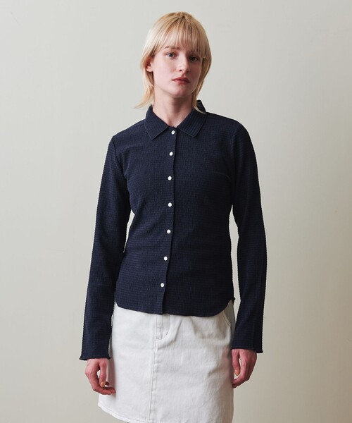 Steven Alan シャツ カーディガン セール】＜Steven Alan＞クレープ シャツ（カーディガン/ボレロ