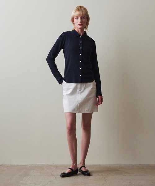 カーディガン 「Steven Alan」クレープ シャツ レディース セール】＜Steven Alan＞クレープ シャツ（カーディガン/ボレロ