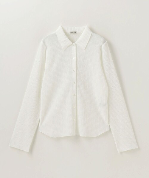 セール】＜Steven Alan＞クレープ シャツ（カーディガン/ボレロ