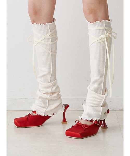 jouetie（ジュエティ）の「カラーサテンバレエパンプス バレエシューズ バレエコア（パンプス・レディース・シルバー/レッド/ブラック・SMALL/MEDIUM）」の19枚目の写真