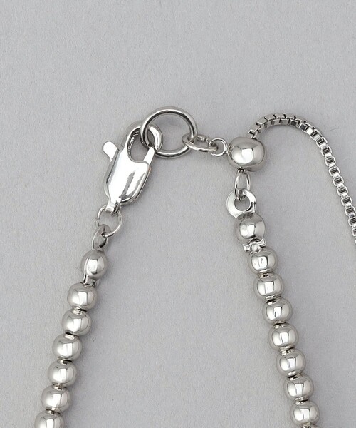 coen（コーエン）の「ツブツブメタルビーズショートネックレス（ネックレス・レディース・シルバー/ゴールド・FREE）」の4枚目の写真