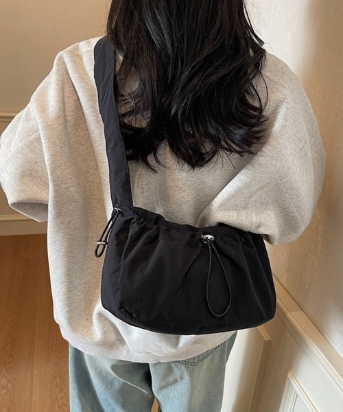 Miniministore(ミニミニストア)の「ハンドバッグ 肩掛けバッグ ナイロン(ハンドバッグ・レディース・グレー/ブラック/ベージュ・FREE)」の19枚目の写真