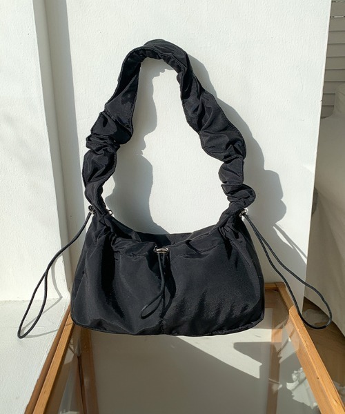 Miniministore(ミニミニストア)の「ハンドバッグ 肩掛けバッグ ナイロン(ハンドバッグ・レディース・グレー/ブラック/ベージュ・FREE)」の8枚目の写真