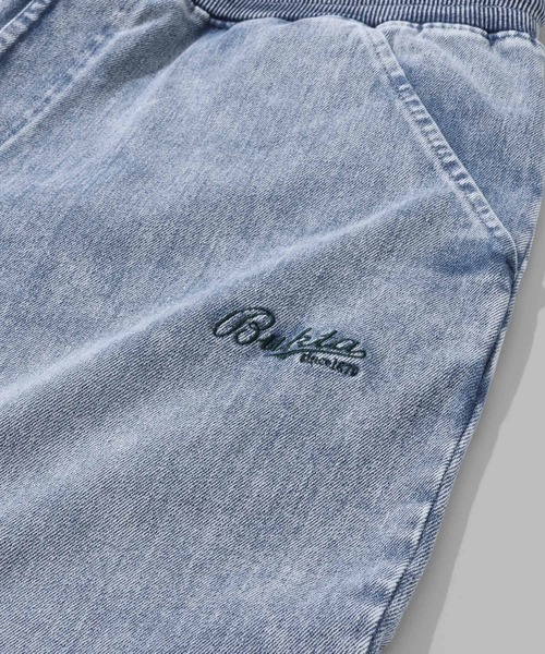 Bukta(バクタ)の「インディゴクロップドパンツ(デニムパンツ・メンズ・ライトブルー/ダークブルー・X-LARGE/LARGE/MEDIUM)」の12枚目の写真