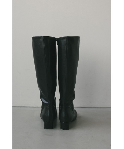 STYLEMIXER(スタイルミキサー)の「トングロングブーツ(ブーツ・レディース・ベージュ/ブラック・SMALL/MEDIUM/LARGE/LL)」の8枚目の写真