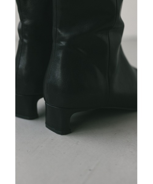 STYLEMIXER(スタイルミキサー)の「トングロングブーツ(ブーツ・レディース・ベージュ/ブラック・SMALL/MEDIUM/LARGE/LL)」の10枚目の写真