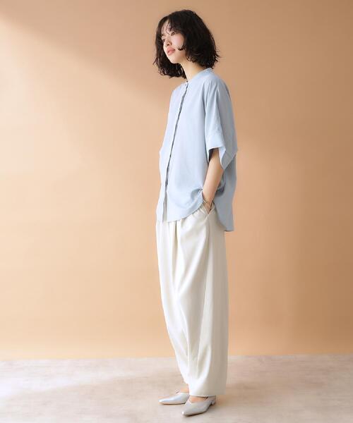 THE SHOP TK (ザ ショップ ティーケー )の「バレルパンツ【洗える】(その他パンツ・レディース・ナチュラル/スミクロ・12/13)」の5枚目の写真