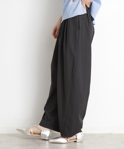 THE SHOP TK (ザ ショップ ティーケー )の「バレルパンツ【洗える】(その他パンツ・レディース・ナチュラル/スミクロ・12/13)」の12枚目の写真