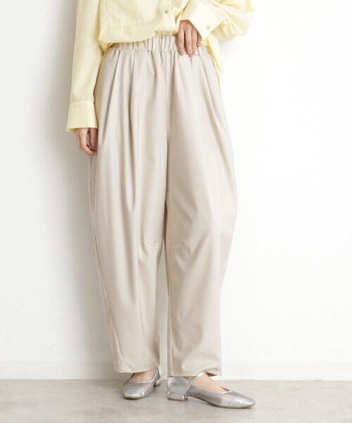 THE SHOP TK (ザ ショップ ティーケー )の「バレルパンツ【洗える】(その他パンツ・レディース・ナチュラル/スミクロ・12/13)」の14枚目の写真