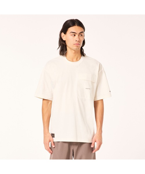 OAKLEY（オークリー）の「オークリー FGL SCRATCH TEE 4.0/ Tシャツ/ アウトドア /UPF50+/吸汗速乾/ストレッチ/ MENS / メンズ /OAKLEY（Tシャツ/カットソー・メンズ・ホワイト/ブラウン/ブルー/チャコールグレー・L/M/S）」の3枚目の写真