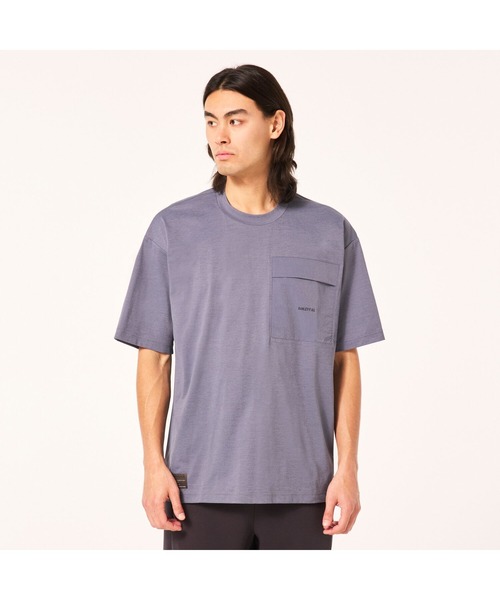 OAKLEY（オークリー）の「オークリー FGL SCRATCH TEE 4.0/ Tシャツ/ アウトドア /UPF50+/吸汗速乾/ストレッチ/ MENS / メンズ /OAKLEY（Tシャツ/カットソー・メンズ・ホワイト/ブラウン/ブルー/チャコールグレー・L/M/S）」の2枚目の写真