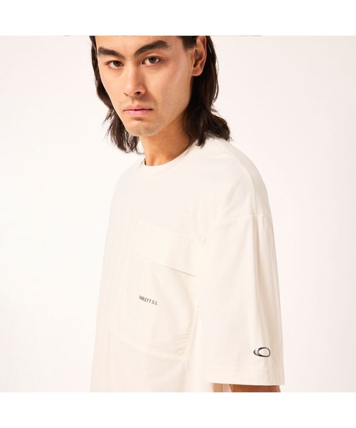 OAKLEY（オークリー）の「オークリー FGL SCRATCH TEE 4.0/ Tシャツ/ アウトドア /UPF50+/吸汗速乾/ストレッチ/ MENS / メンズ /OAKLEY（Tシャツ/カットソー・メンズ・ホワイト/ブラウン/ブルー/チャコールグレー・L/M/S）」の8枚目の写真
