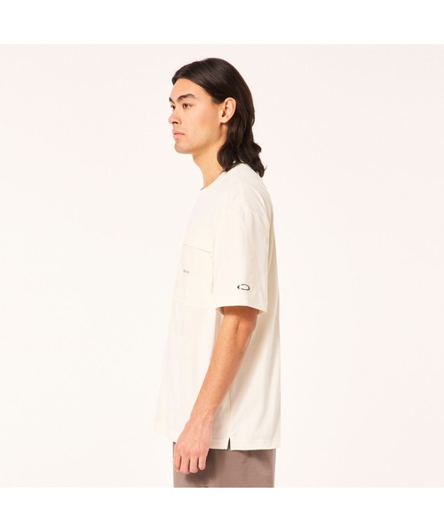 OAKLEY（オークリー）の「オークリー FGL SCRATCH TEE 4.0/ Tシャツ/ アウトドア /UPF50+/吸汗速乾/ストレッチ/ MENS / メンズ /OAKLEY（Tシャツ/カットソー・メンズ・ホワイト/ブラウン/ブルー/チャコールグレー・L/M/S）」の6枚目の写真