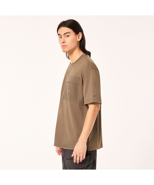 OAKLEY（オークリー）の「オークリー FGL SCRATCH TEE 4.0/ Tシャツ/ アウトドア /UPF50+/吸汗速乾/ストレッチ/ MENS / メンズ /OAKLEY（Tシャツ/カットソー・メンズ・ホワイト/ブラウン/ブルー/チャコールグレー・L/M/S）」の19枚目の写真