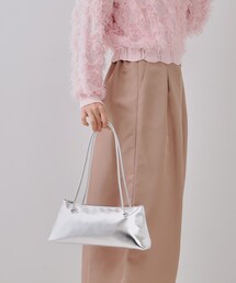 OPAQUE.CLIP | オイル調合皮ワイドデザインバッグ(ショルダーバッグ)