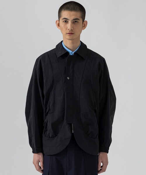 D.Nart.Ampta（ディーナ―トアンプタ）の「D.Nart.Ampta(ディー・ナート・アンプタ)Round Cut Jacket ラウンドカットジャケット（ミリタリージャケット・メンズ・カーキ/ブルー/ブラック・M/S）」の2枚目の写真