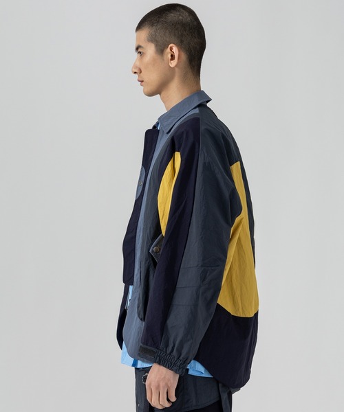 D.Nart.Ampta（ディーナ―トアンプタ）の「D.Nart.Ampta(ディー・ナート・アンプタ)Round Cut Jacket ラウンドカットジャケット（ミリタリージャケット・メンズ・カーキ/ブルー/ブラック・M/S）」の14枚目の写真