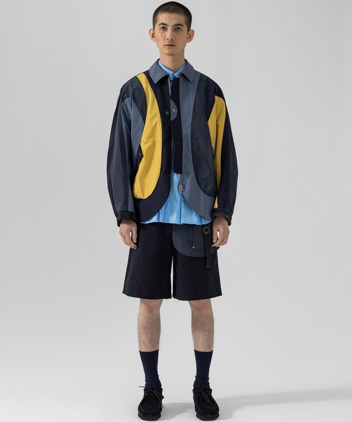 D.Nart.Ampta（ディーナ―トアンプタ）の「D.Nart.Ampta(ディー・ナート・アンプタ)Round Cut Jacket ラウンドカットジャケット（ミリタリージャケット・メンズ・カーキ/ブルー/ブラック・M/S）」の16枚目の写真