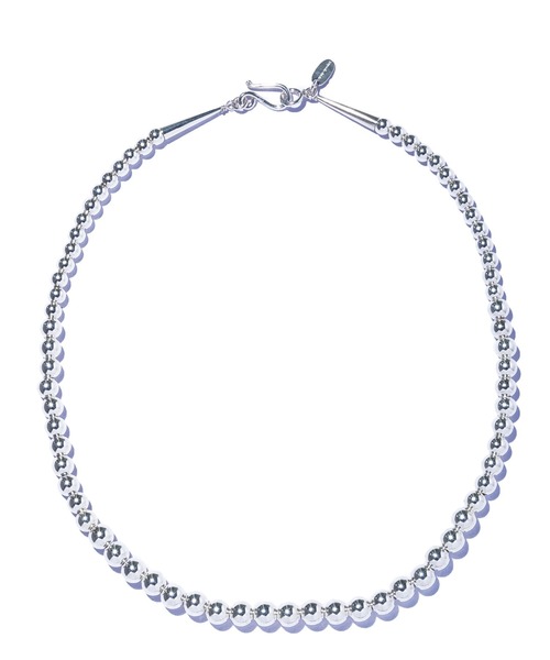 quip queint（クイップクエイント）の「【quip queint】bowling tribe necklace/ボウリング トライブ ネックレス（ネックレス・レディース・シルバー・FREE）」の2枚目の写真