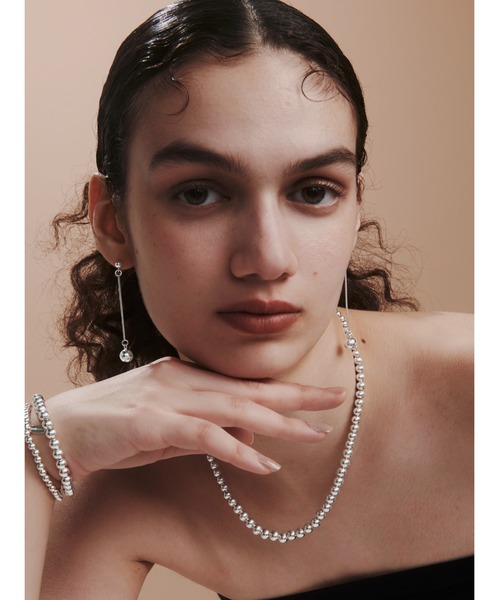 quip queint（クイップクエイント）の「【quip queint】bowling tribe necklace/ボウリング トライブ ネックレス（ネックレス・レディース・シルバー・FREE）」の7枚目の写真