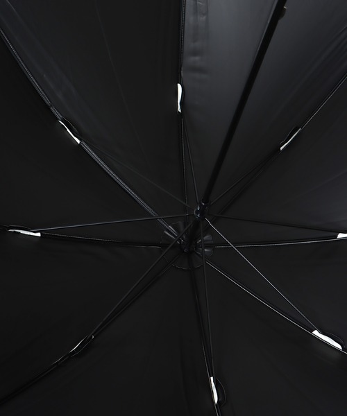 Three Four Time（ｽﾘｰﾌｫｰﾀｲﾑ）の「【Wpc.】DOT FLOWER PINT晴雨兼用長傘　　　＠（長傘・レディース・ブラック/オフホワイト・FREE）」の7枚目の写真