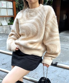ANGOLA COMPACT KNIT TOPS（ニット/セーター）｜CLANE（クラネ）の