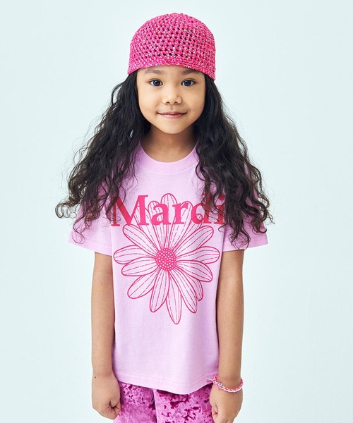 KIDS TSHIRT FLOWERMARDI（Tシャツ/カットソー）｜Mardi
