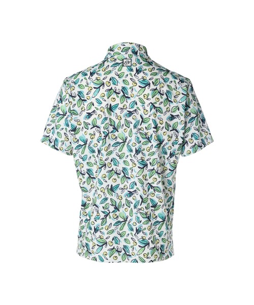 ZOY（ゾーイ）の「MENS アップルリーフプリント（シャツ/ブラウス・メンズ・グリーン系その他/チェリーピンク・X-LARGE/SMALL/LARGE/MEDIUM）」の3枚目の写真